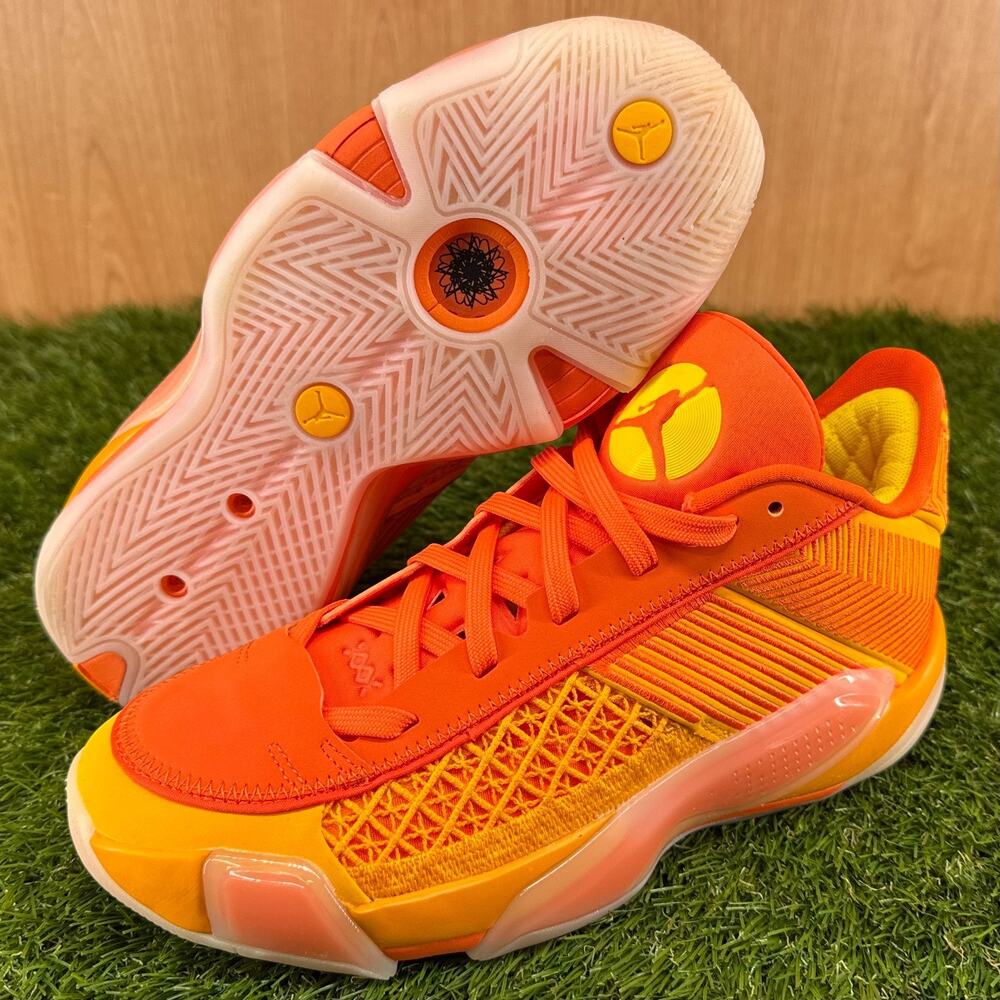 Jordan 38 Low Dearica Hamby Sunshine FV3945-700 Women’s Size 7
